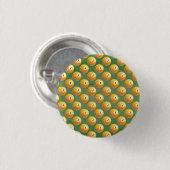 Badge Rond 2,50 Cm Peint Une Paillette (Devant & derrière)