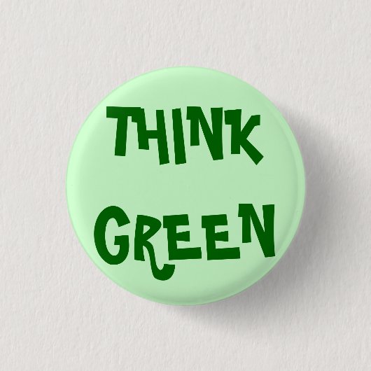 BADGE ROND 2,50 CM PENSER VERT (Devant)