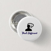Badge Rond 2,50 Cm Pensez à différents styles de Slogan (Devant & derrière)