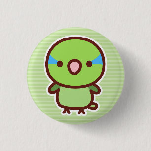 Badge Rond 2,50 Cm Perruche océanique mâle normal