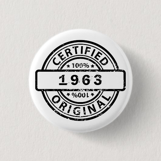 Badge Rond 2,50 Cm Personnalisable certifié original (Devant)