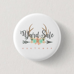 Badge Rond 2,50 Cm Personnaliser Ce Bouton De Vente À Jardin BOHO