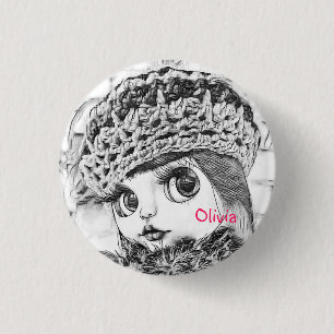 Badge Rond 2,50 Cm Personnaliser, personnel, anniversaire