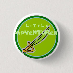 Badge Rond 2,50 Cm Petit aventurier