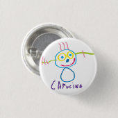 Badge Rond 2,50 Cm Petit bouton 2 (Devant & derrière)