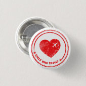 Badge Rond 2,50 Cm Petit bouton de GWT (Devant & derrière)
