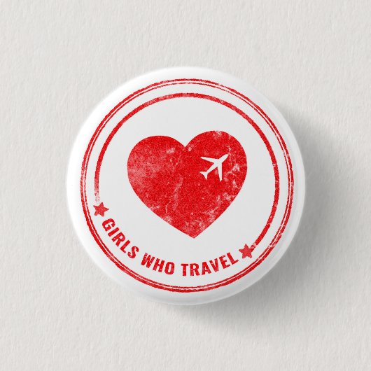 Badge Rond 2,50 Cm Petit bouton de GWT (Devant)
