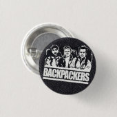 Badge Rond 2,50 Cm Petit bouton de logo de RANDONNEURS (Devant & derrière)