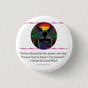 Badge Rond 2,50 Cm Petit bouton - Glinda