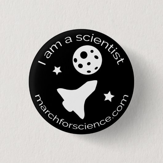 Badge Rond 2,50 Cm Petit bouton - les sciences de l'espace (Devant)