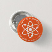 Badge Rond 2,50 Cm Petit bouton - physique (Devant & derrière)