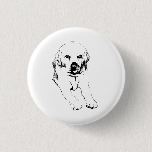 Badge Rond 2,50 Cm Petit cercle, grand Lab (Devant)