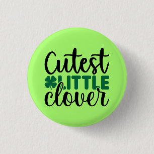 Badge Rond 2,50 Cm Petit Clover Cutest Charm-60277