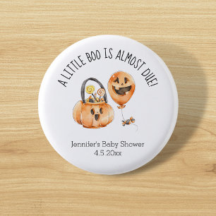 Badge Rond 2,50 Cm petit garçon, mignon baby shower halloween