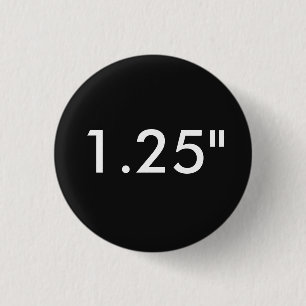 Badge Rond 2,50 Cm Petit modèle rond de blanc de bouton de la coutum