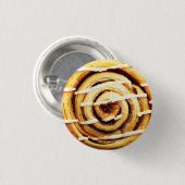 Badge Rond 2,50 Cm Petit pain de cannelle (Devant & derrière)
