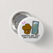 Badge Rond 2,50 Cm Petit pain laid (Devant & derrière)