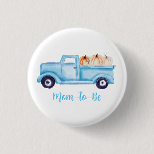 Badge Rond 2,50 Cm Petite Citrouille mignonne maman Baby shower pour 