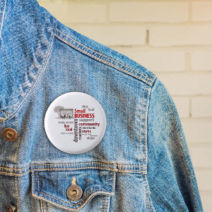 Badge Rond 2,50 Cm Petite entreprise