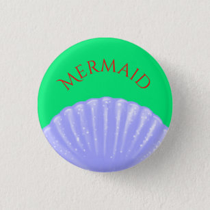 Badge Rond 2,50 Cm Petite sirène inspirée