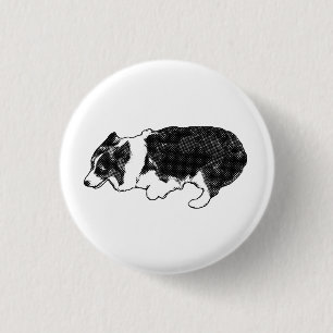 Badge Rond 2,50 Cm Petits points, grande joie
