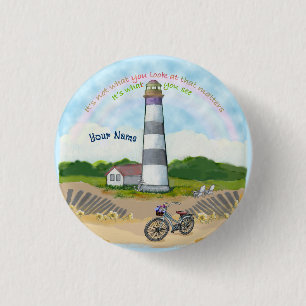 Badge Rond 2,50 Cm Phare de Bike Choice