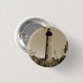Badge Rond 2,50 Cm Phare de Currituck (Devant & derrière)