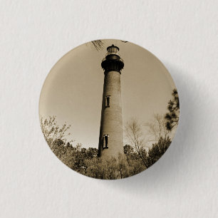Badge Rond 2,50 Cm Phare de Currituck