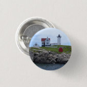 Badge Rond 2,50 Cm Phare de protubérance - Maine (Devant & derrière)