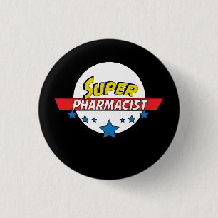 Badge Rond 2,50 Cm Pharmacien superbe, #Pharmacist