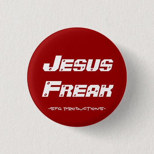 Badge Rond 2,50 Cm Phénomène de Jésus, - productions de SFG (Devant)
