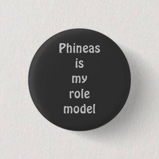 Badge Rond 2,50 Cm Phineas est mon modèle