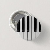 Badge Rond 2,50 Cm Piano (Devant & derrière)