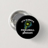 Badge Rond 2,50 Cm Pickleball Drôle cadeaux de Pickleball (Devant & derrière)