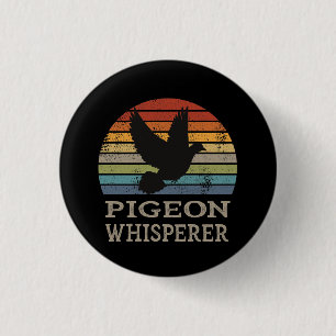 Badge Rond 2,50 Cm Pigeon