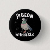 Badge Rond 2,50 Cm Pigeon (Devant)