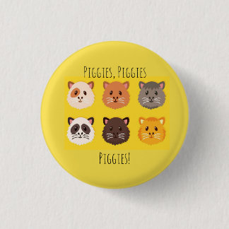 Badge Rond 2,50 Cm Piggies, Piggies, Piggies !