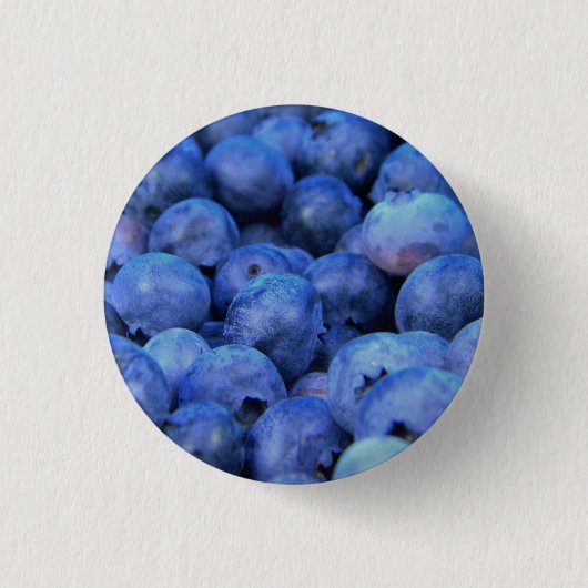 Badge Rond 2,50 Cm pile de bleuets (Devant)