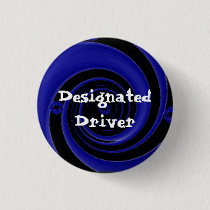 Badge Rond 2,50 Cm Pilote désigné