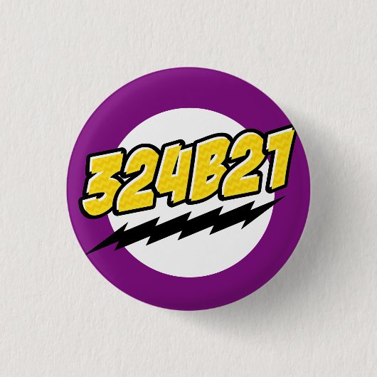 Badge Rond 2,50 Cm Pin 324B21 (Devant)