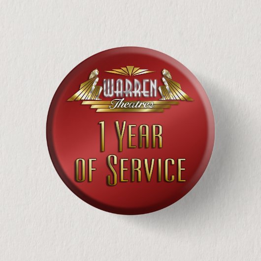 Badge Rond 2,50 Cm Pin de 1 an (Devant)