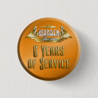 Badge Rond 2,50 Cm Pin de 6 ans