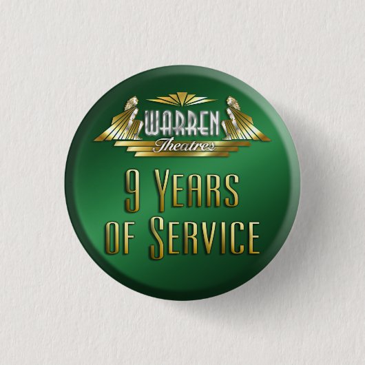 Badge Rond 2,50 Cm Pin de 9 ans (Devant)