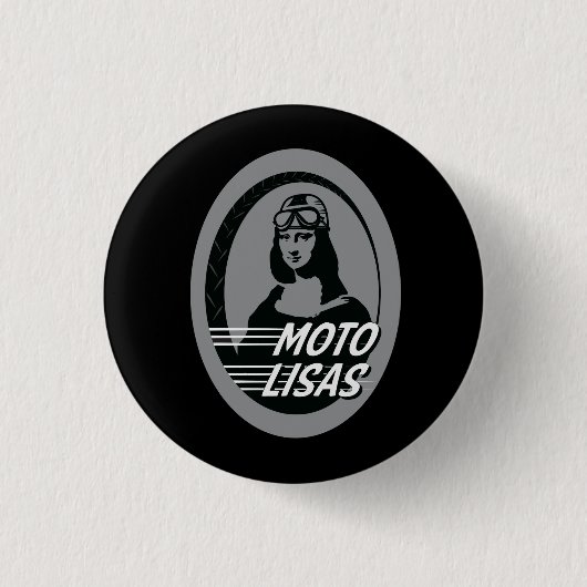 Badge Rond 2,50 Cm Pin de bouton de Moto Lisas (Devant)
