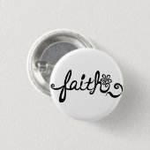 Badge Rond 2,50 Cm Pin de foi (Devant & derrière)