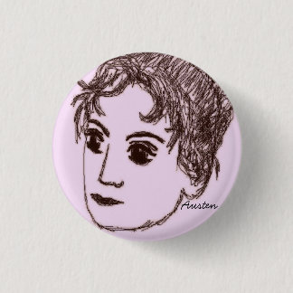 Badge Rond 2,50 Cm Pin de Jane Austen