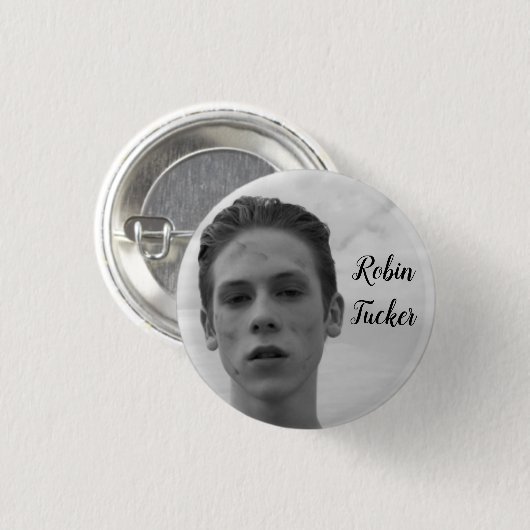 Badge Rond 2,50 Cm Pin de profil (Devant & derrière)