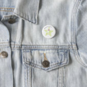Badge Rond 2,50 Cm Pin de sensibilisation CDKL5 (En situation)