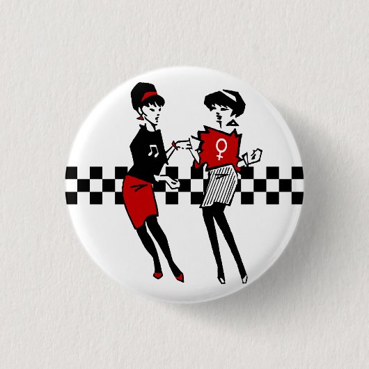Badge Rond 2,50 Cm Pin de Ska (Devant)