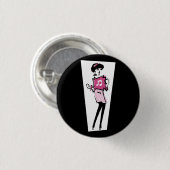 Badge Rond 2,50 Cm Pin de Ska (Devant & derrière)
